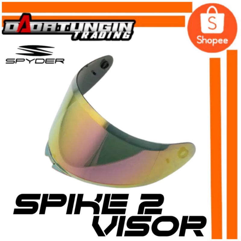 SPYDER Spike 2 Spare Visor ( Legit Spyder Visor) easy to use Lazada PH