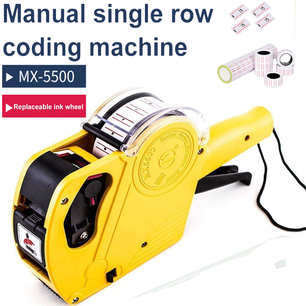 Tagging Gun Price Tagger MX5500 8 Digits Price Portable Tag Gun