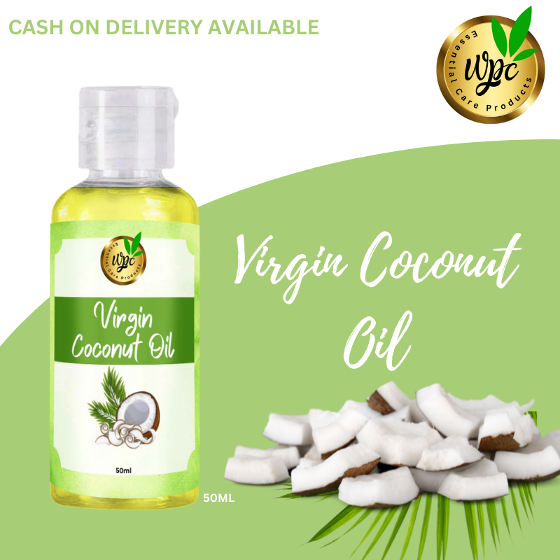 WPC Virgin Coconut Oil 50ml 100 Natural and Organic Moisturizing Oil Hydrate Dry Skin