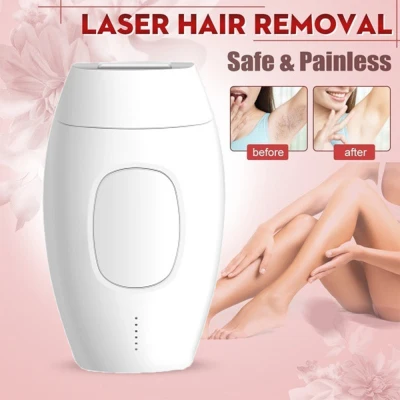 D5JKY Professional 600000 Flashes Instant Pain Face Care Threading Photoepilator Laser Hair Removal Hair Removal Machine Electric Painless Epilator IPL Permanent