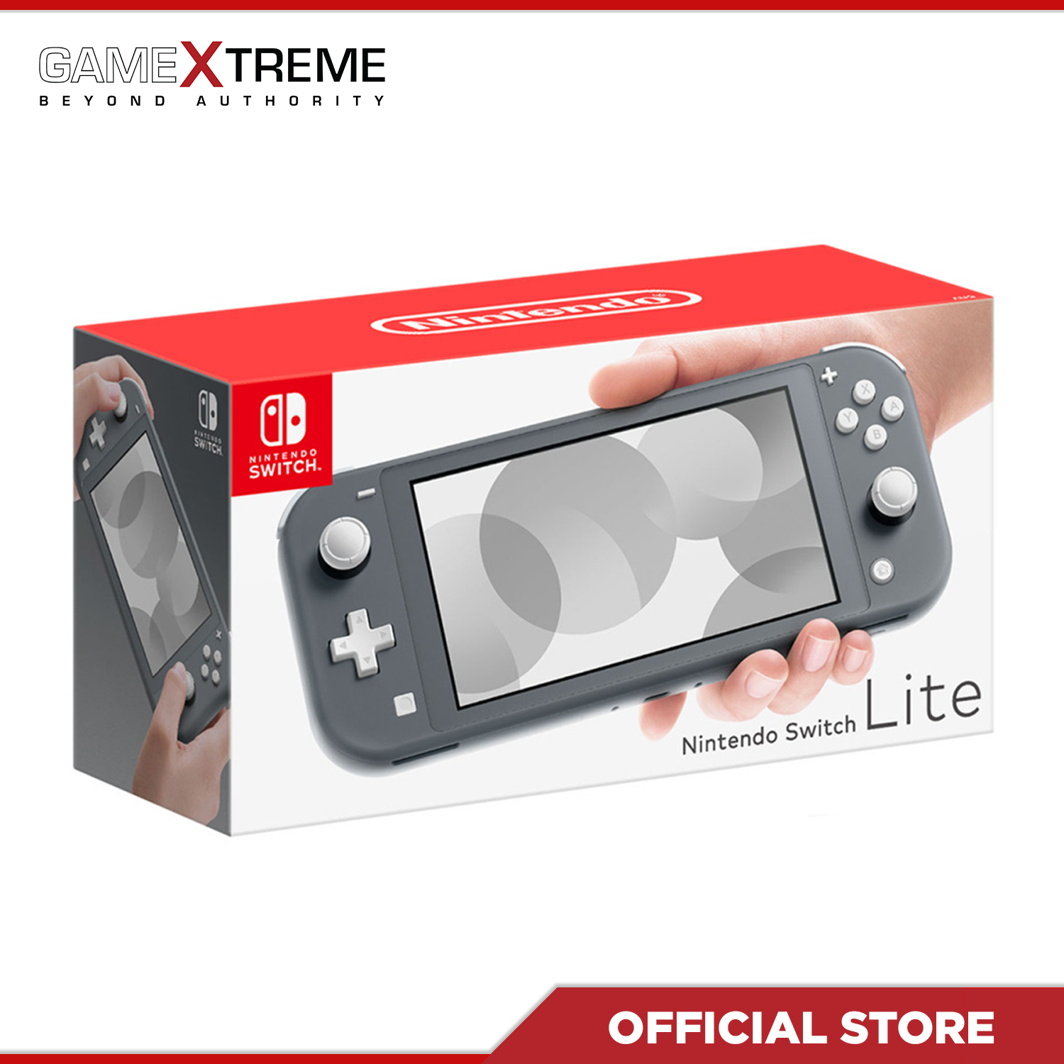 Nintendo Switch Lite - Gray with Free 