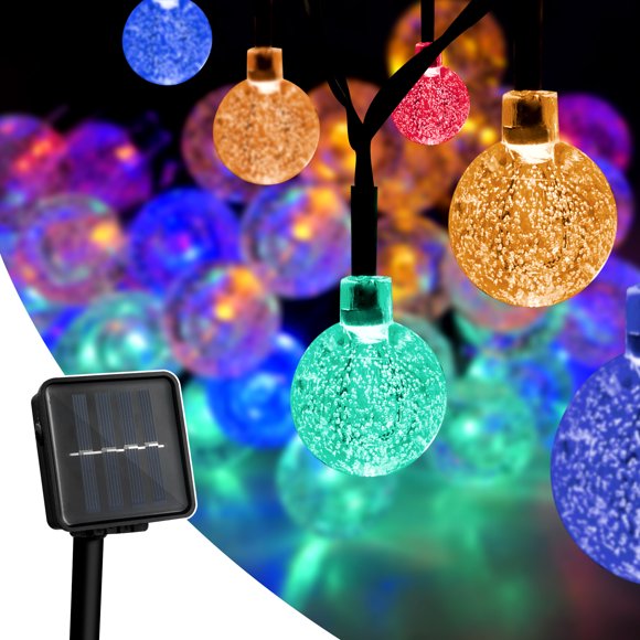 BALLS SOLAR CHRISTMAS LIGHTS (HEAVY DUTY) 5 METERS COLORFUL LIGHTS