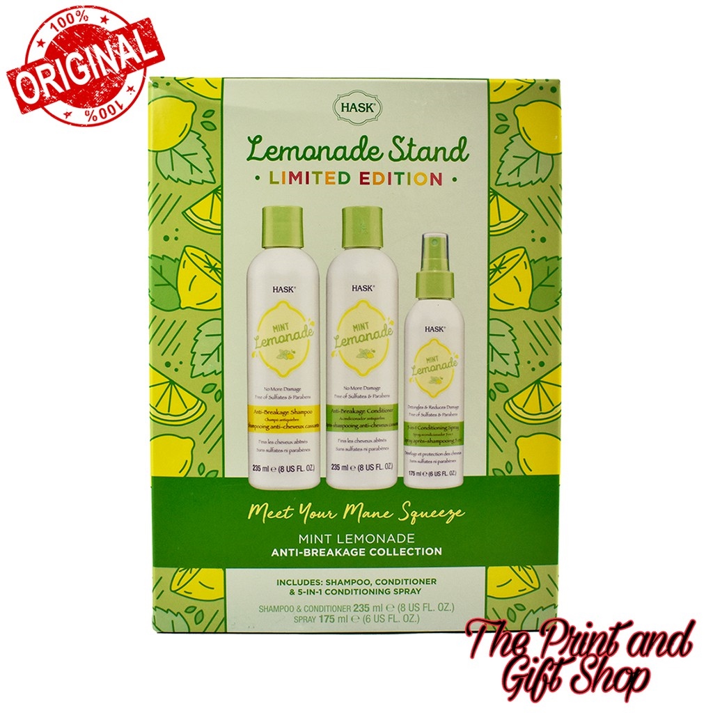 HASK Lemonade Stand Limited Edition AntiBreakage Collection (Shampoo