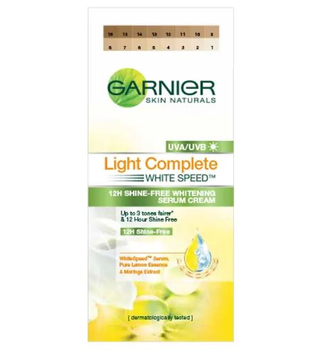 garnier whitening moisturizer
