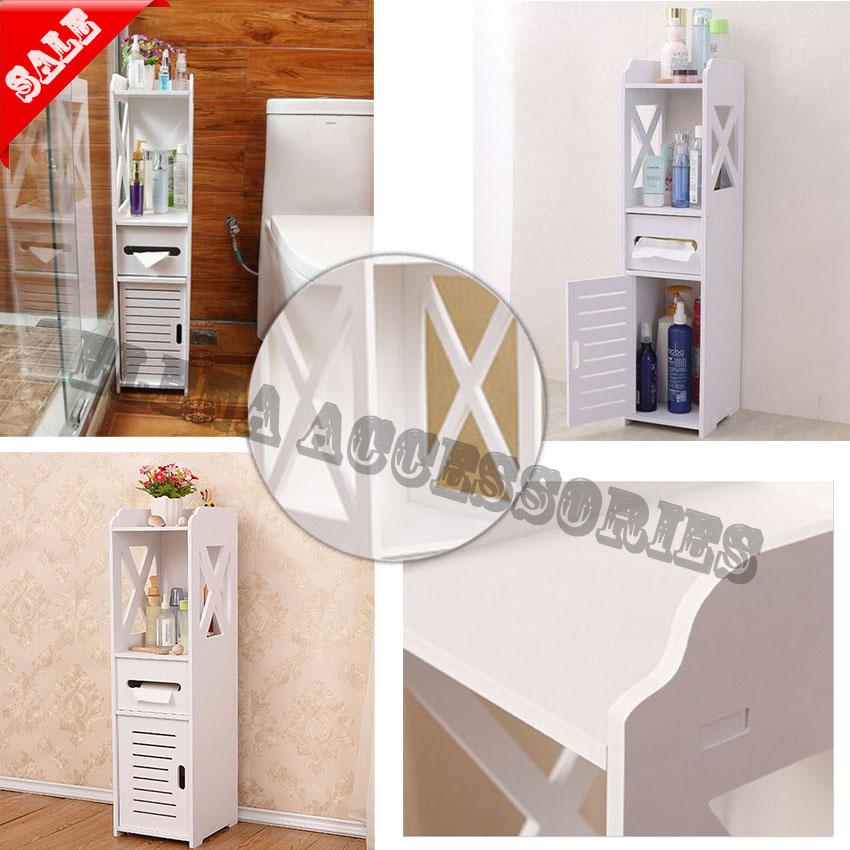 Home Decor Furniture Cabinet Storage Bathroom Shelf Floor Organizer Rack Standing Drawers Waterproof Lazada Ph