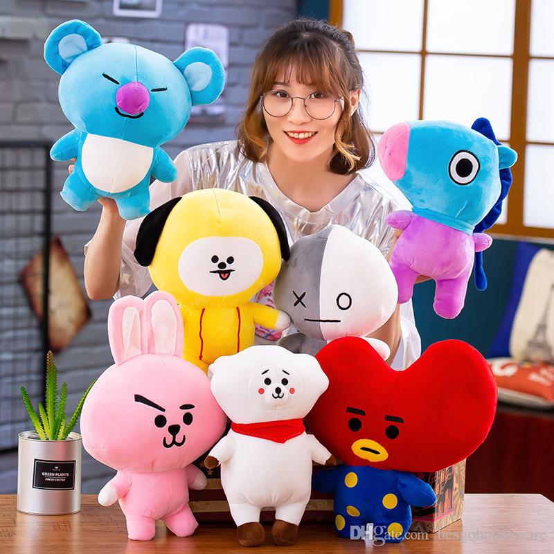 New Korean Plush Toy Stuff Toy Kpop BangtanBoys TATA, CHIMMY, and Cooky  Soft Cotton Plush | Lazada PH