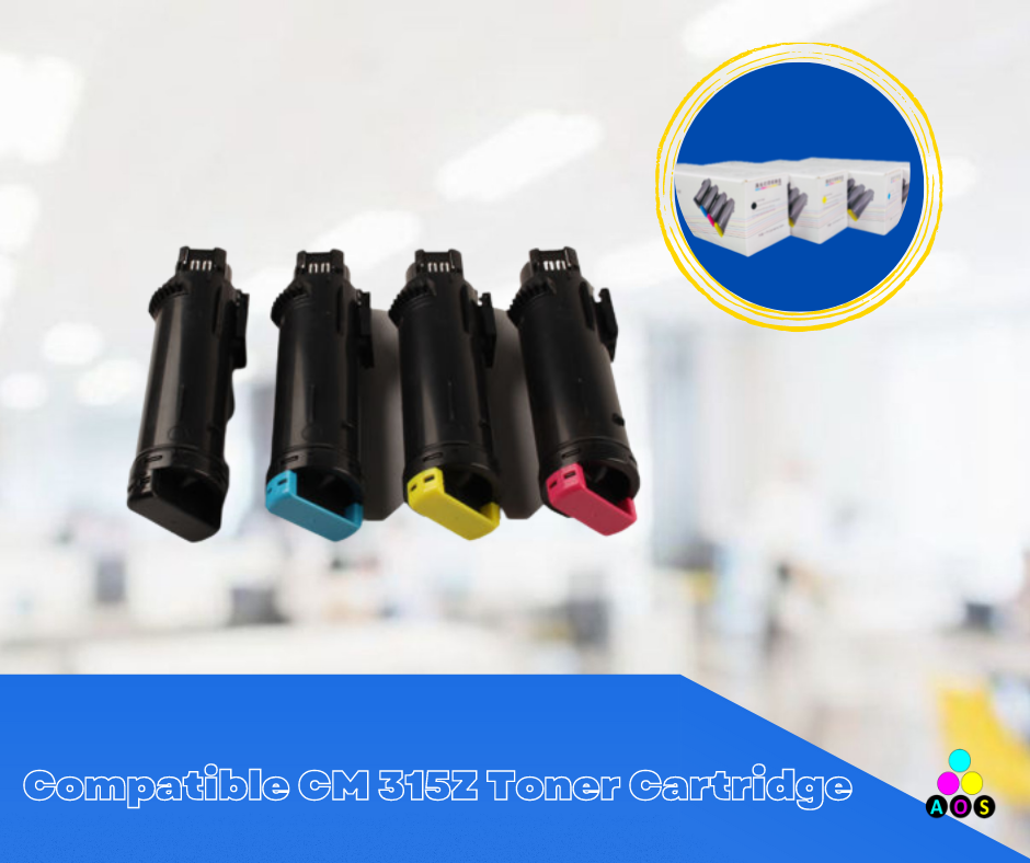 AOS Premium Toner Cartridge CM315 for Fuji Xerox CT202606 CT202607 CT202608  CT202609 3K Page Yield