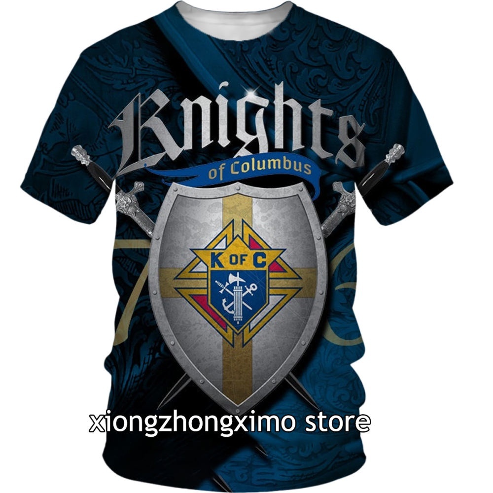 Knights of Columbus Kefton Custom Design for 3D All Over Printed Men's ...