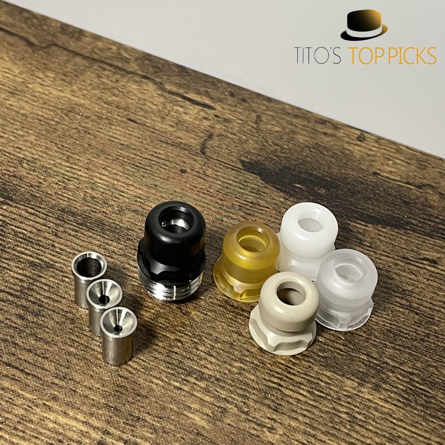 Mission XV Booster NUKE style Integrated Drip Tip Kits for Boro Billet