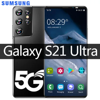 SUMSUNG Cellphone Sale Original Galaxy S21 Ultra 5G Android Samrtphone 8GB+256GB ROM 6.1Inch Screen 5000mAh Battery Support Tiktok Youtube Mobile Phones on Sale 2021 CP Sale Original Cheap Unlocked Phone