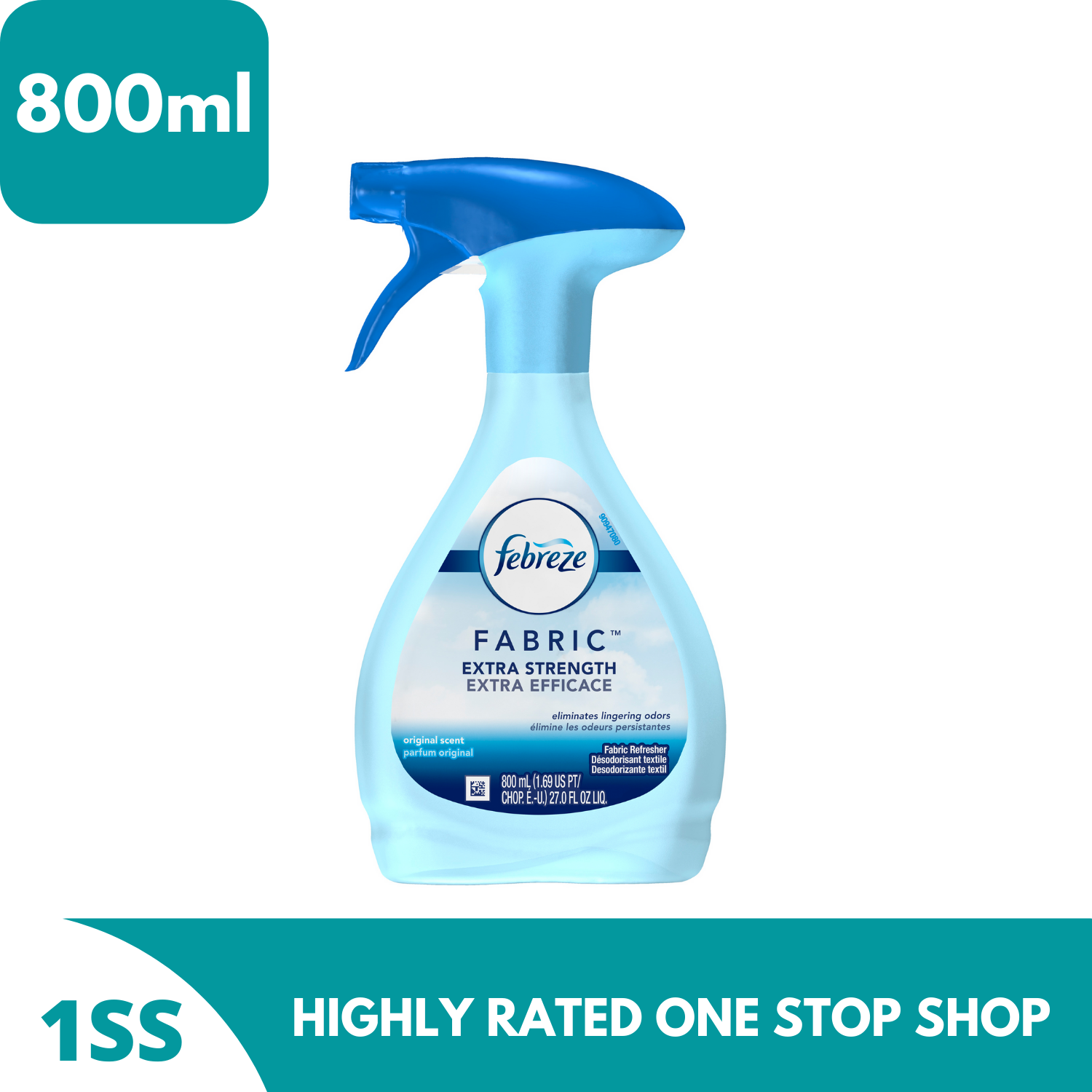Febreze FABRIC Extra Strength 800ml Lazada PH