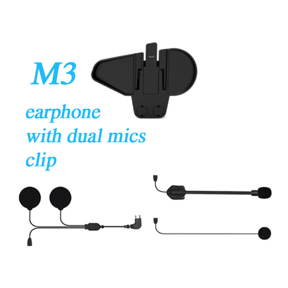 MAXTO M3 Motorcycle Bluetooth Headset with Microphone