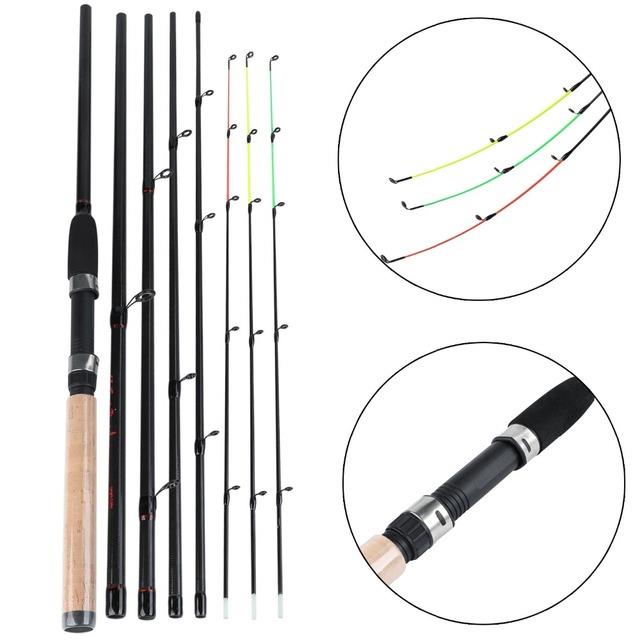 Sougayilang 3m Feeder Rod L M H Power Fishing Rod Ultralight Weight 6 Section 