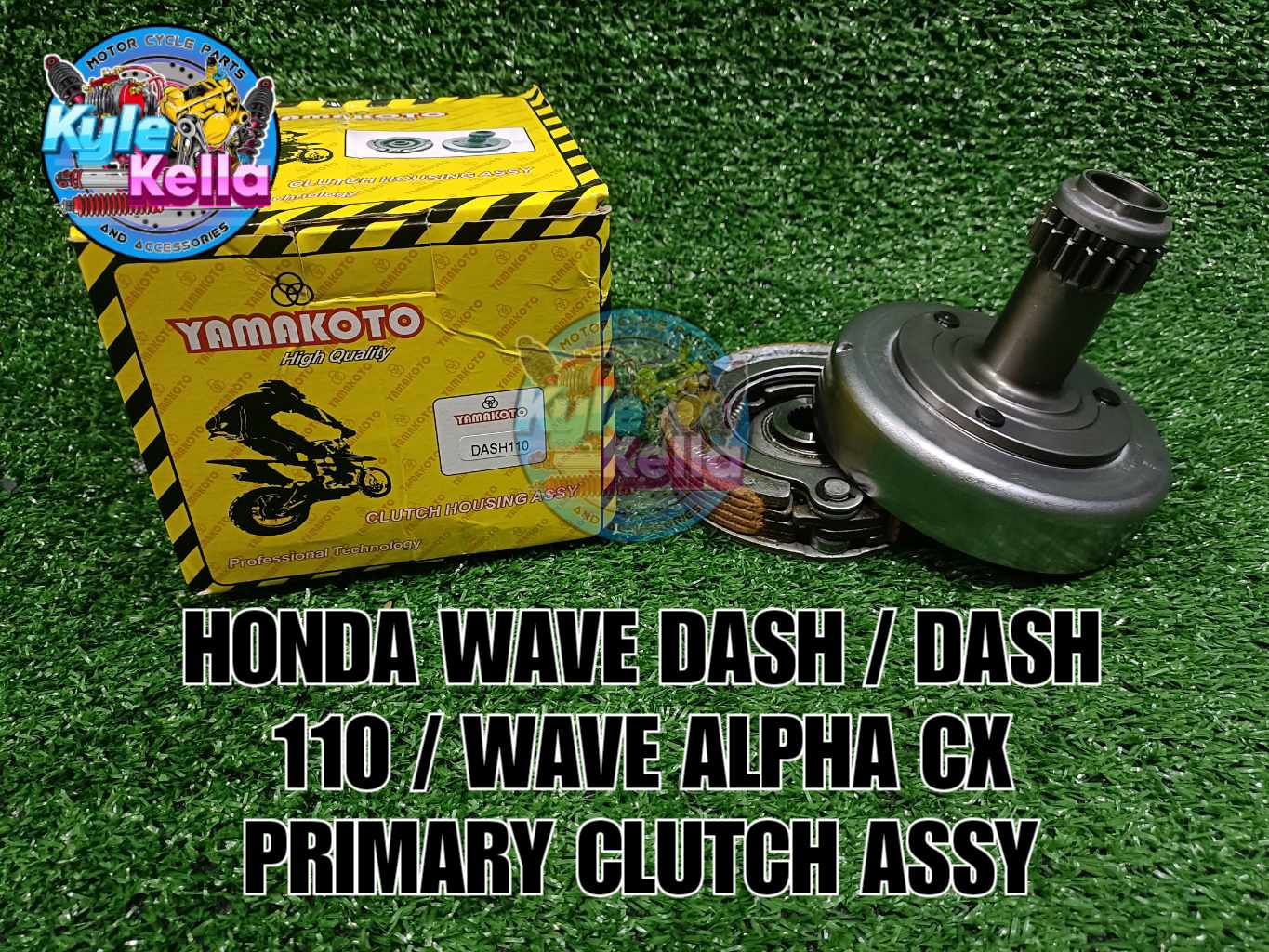 YAMAKOTO PRIMARY CLUTCH ASSEMBLY HONDA WAVE DASH / DASH 110 / WAVE