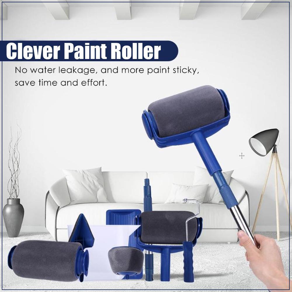 CLEVER PAINT ROLLER(6 IN 1 Paint Roller Set Tool Clever Paint Brush