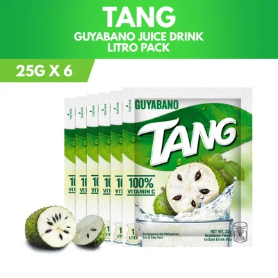 Tang Powdered Juice Guyabano Litro 25g Pack of 6