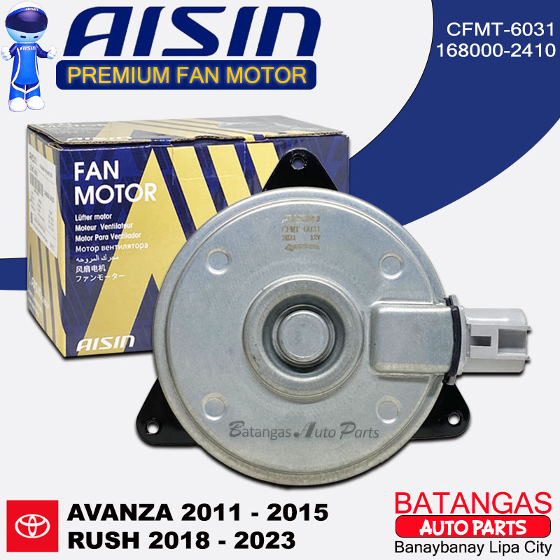 AISIN RADIATOR FAN MOTOR TOYOTA AVANZA 2011-2015 / RUSH 2018-2023 MADE ...