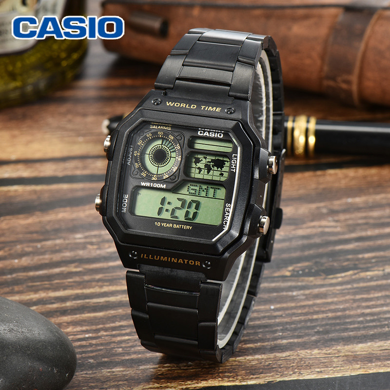 Casio Watch For Men World Time Casio World Time Watch Men Casio World Time Casio Ae1200 World 3072