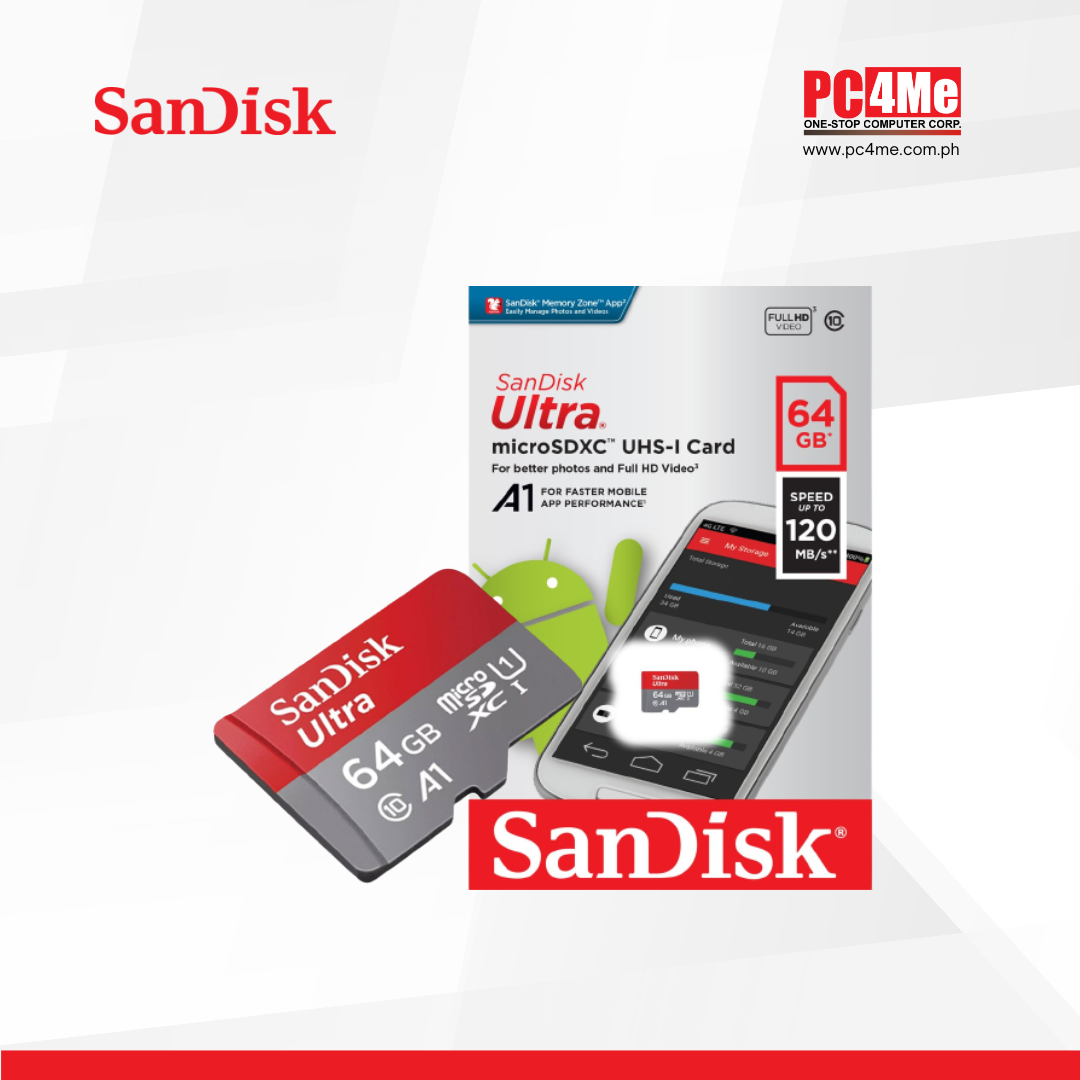 SanDisk Ultra Micro SDXC UHS1 Card Lazada PH
