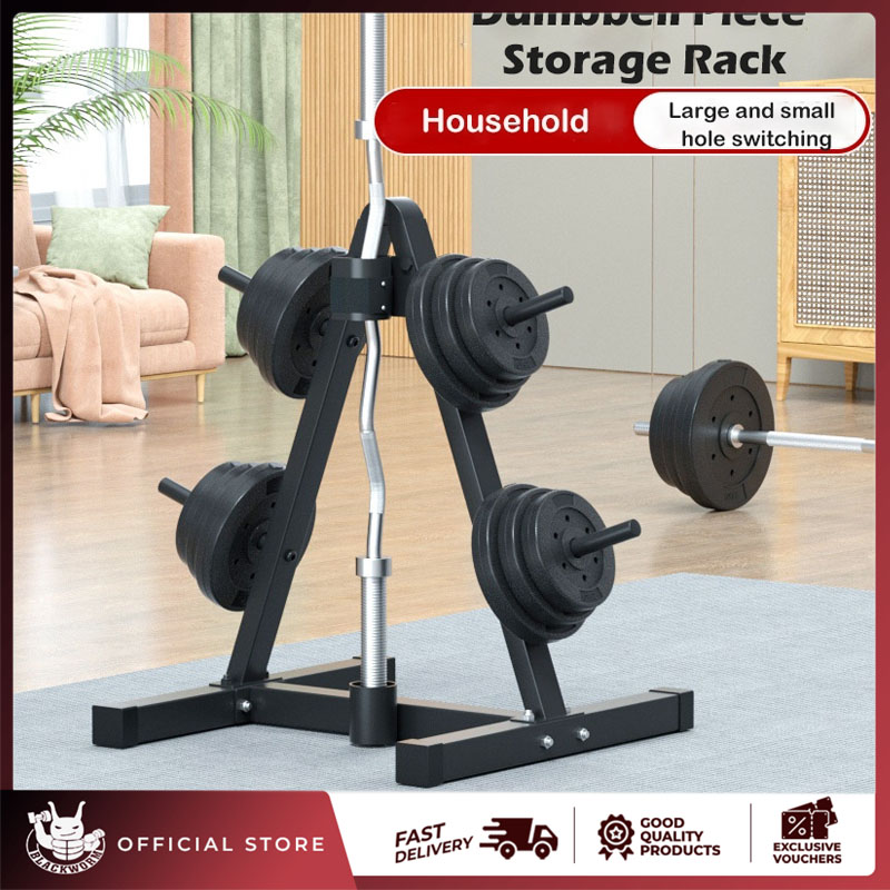 BLACKWORM Dumbbell Rack Barbell Rack Marcy Standard Weight Plate
