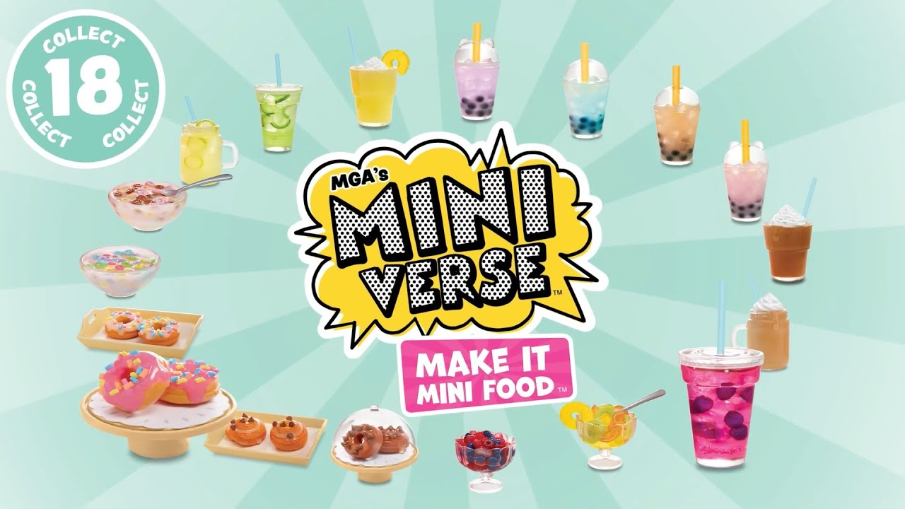 Mini Verse Make it Mini food! These are sooo fun! . . #miniverse #mini, mini verse make it food