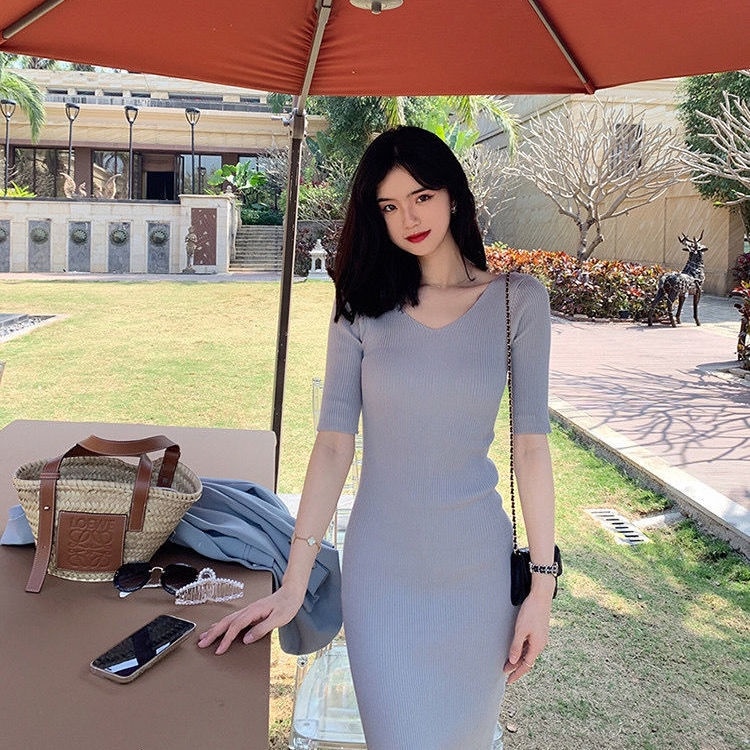 maxi gown korean with side around dress modern filipiniana for women ...