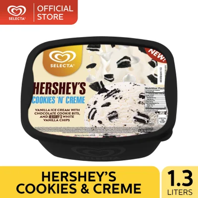 Selecta Hershey's Cookies and Cream Ice Cream 1.3L
