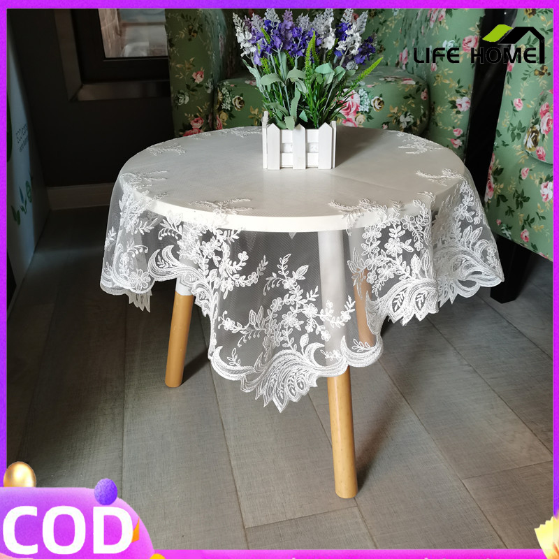 small round side table cloth