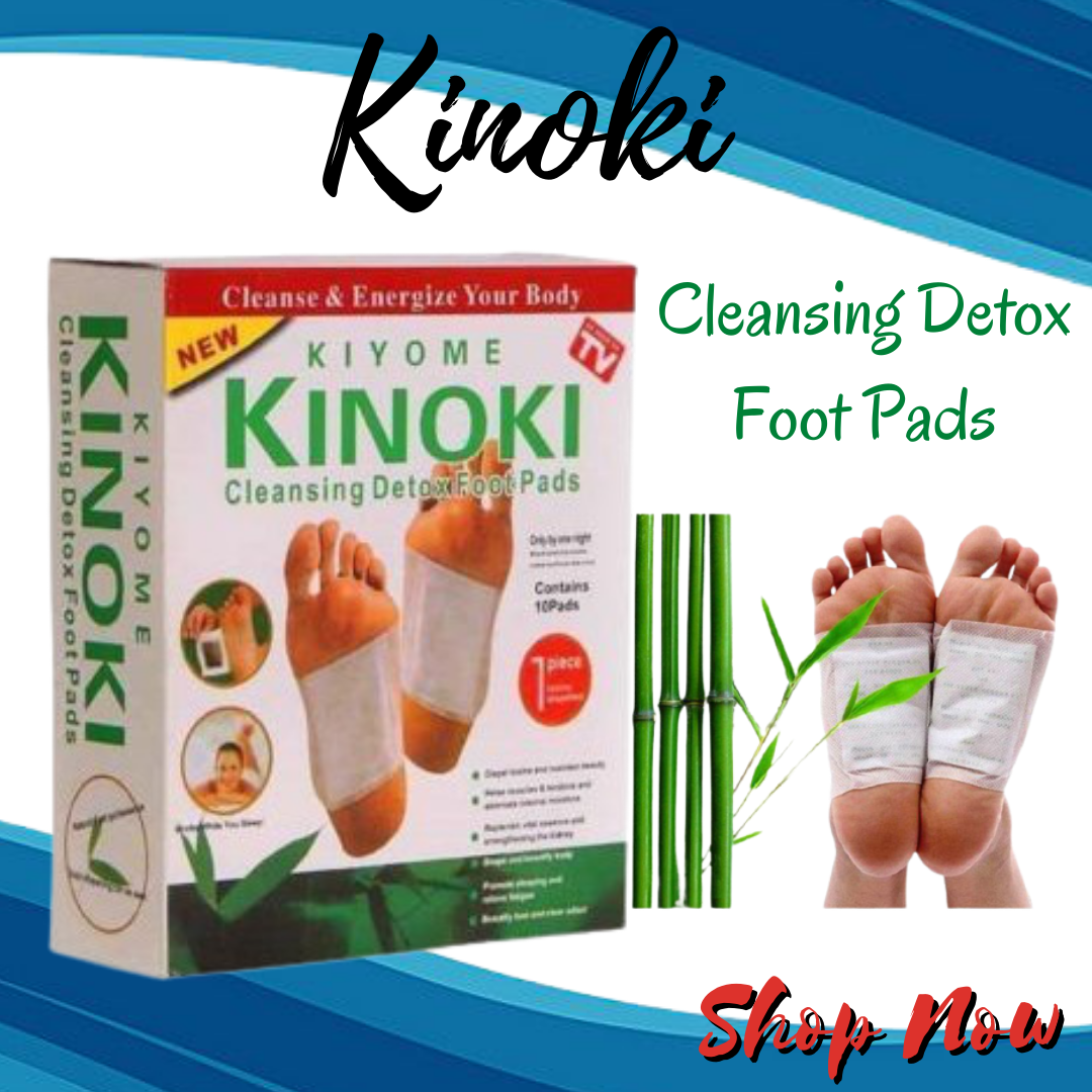 ORIGINAL Kinoki Cleansing Detox Foot PadsToxins Remover for Men and