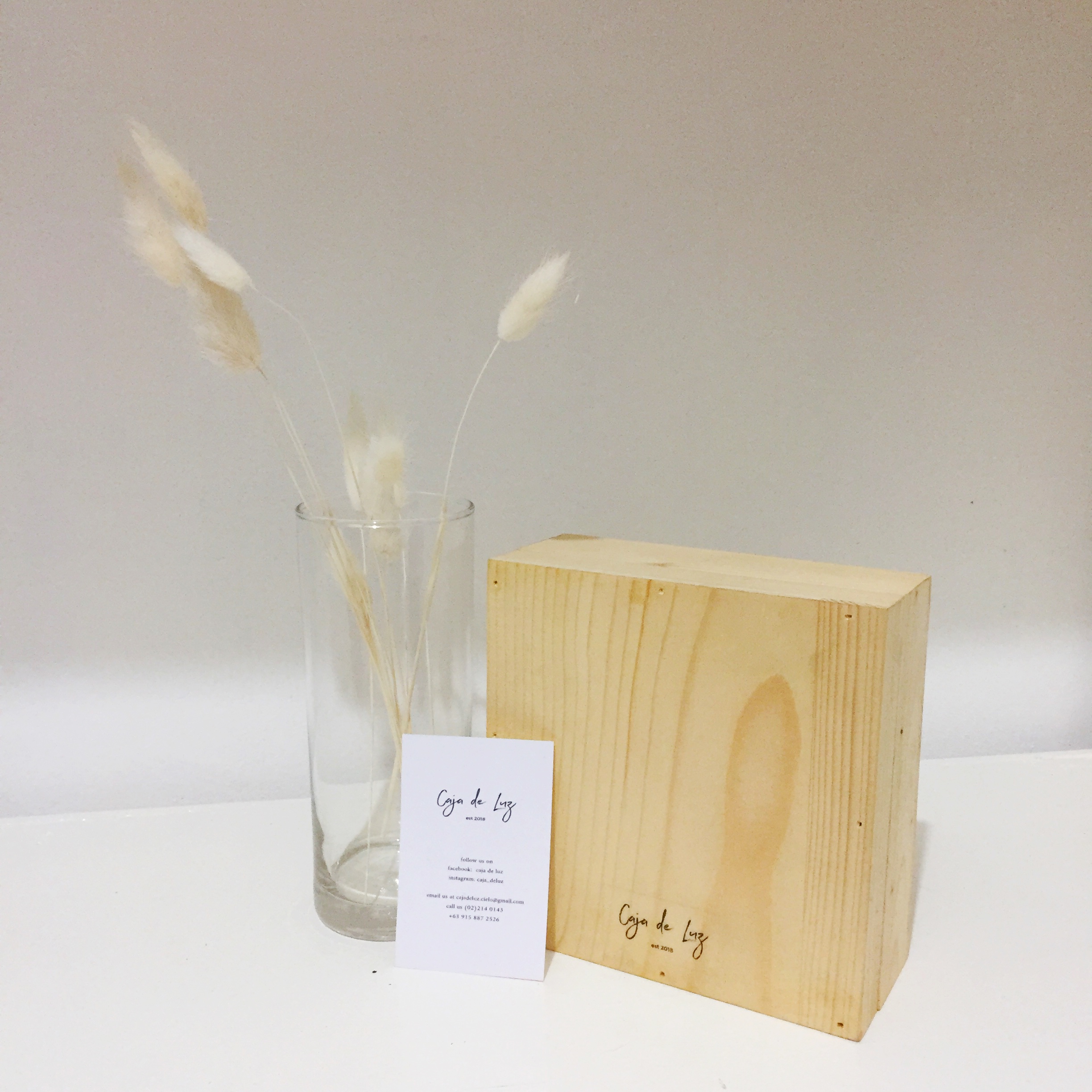 Wooden Gift Box Small Pull Up Cover By Caja De Luz Lazada Ph