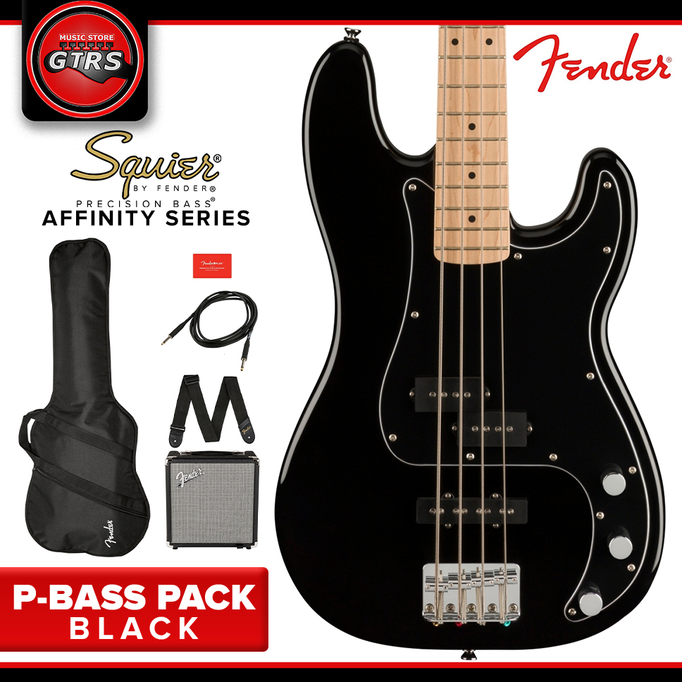 Squier by Fender Affinity Series Precision Bass Electric Bass Guitar Bundle  Pack Lazada PH