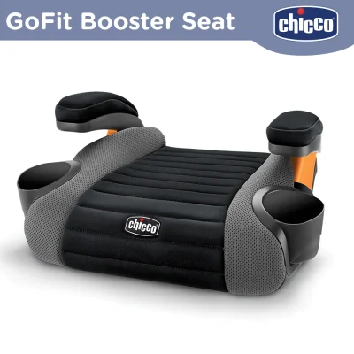 Chicco GoFit Backless Booster - Shark Car Seat with ICC Sticker