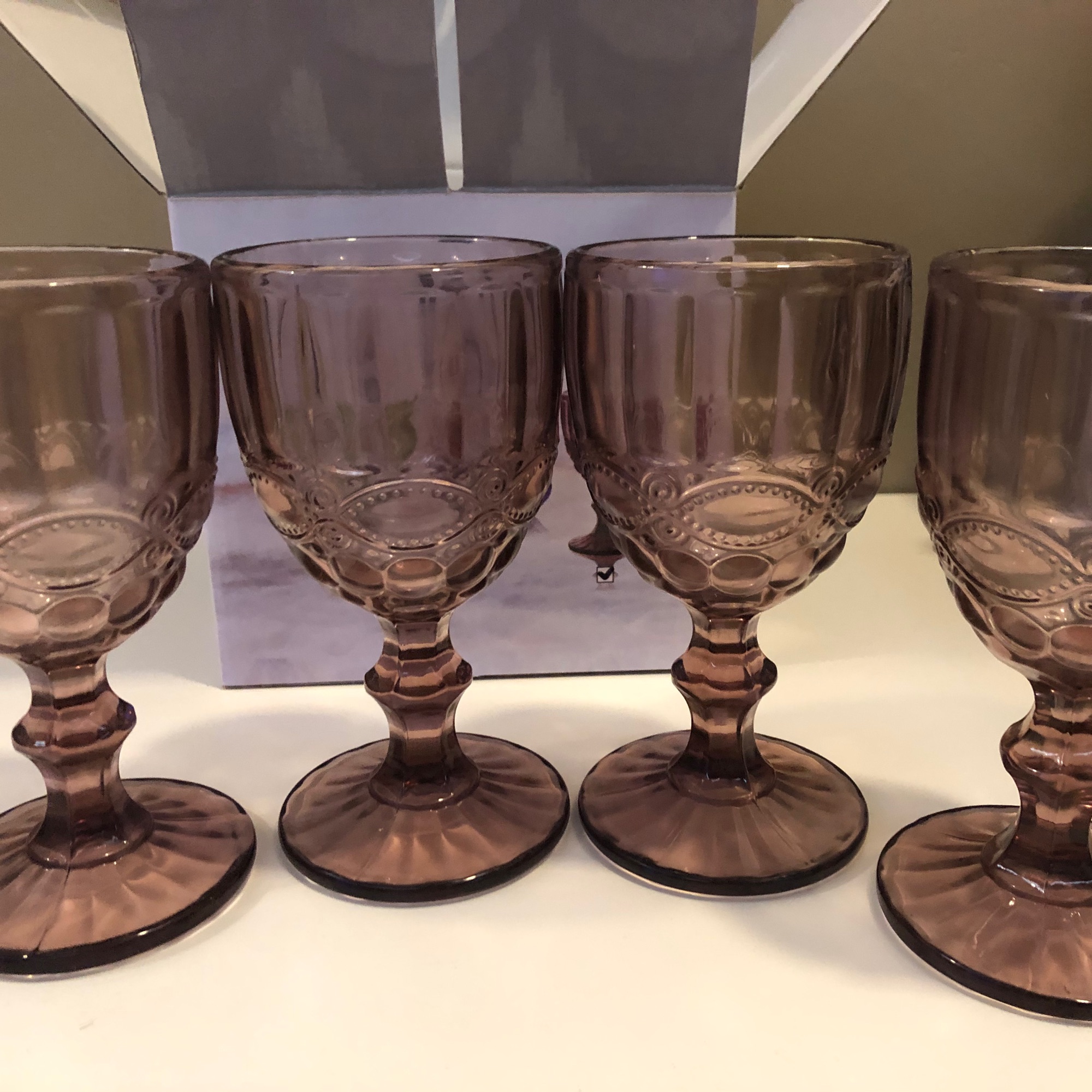 Water goblets SET: Buy sell online 
