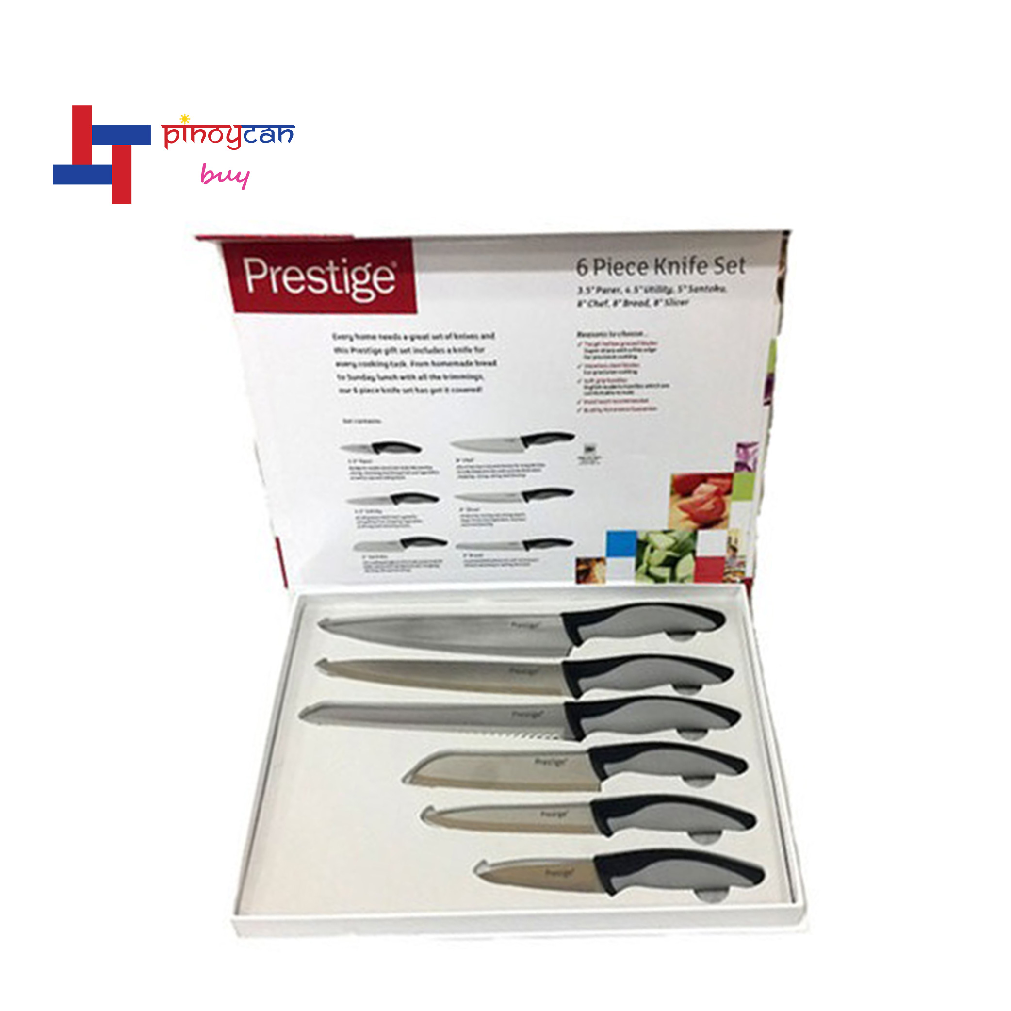 Prestige Knife Set 6pcs Lazada PH