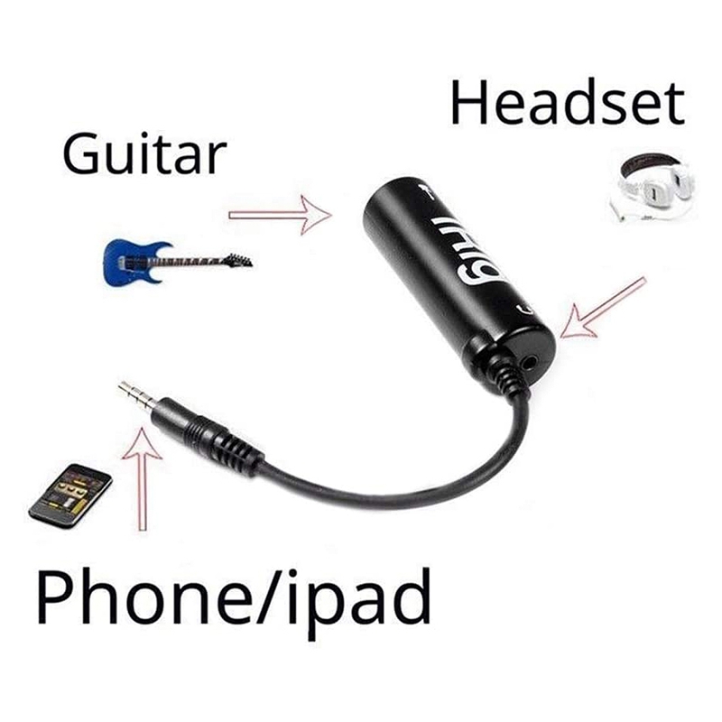 IRig Guitar Interface Converter Replacement Guitar for Phone / for Ipad New