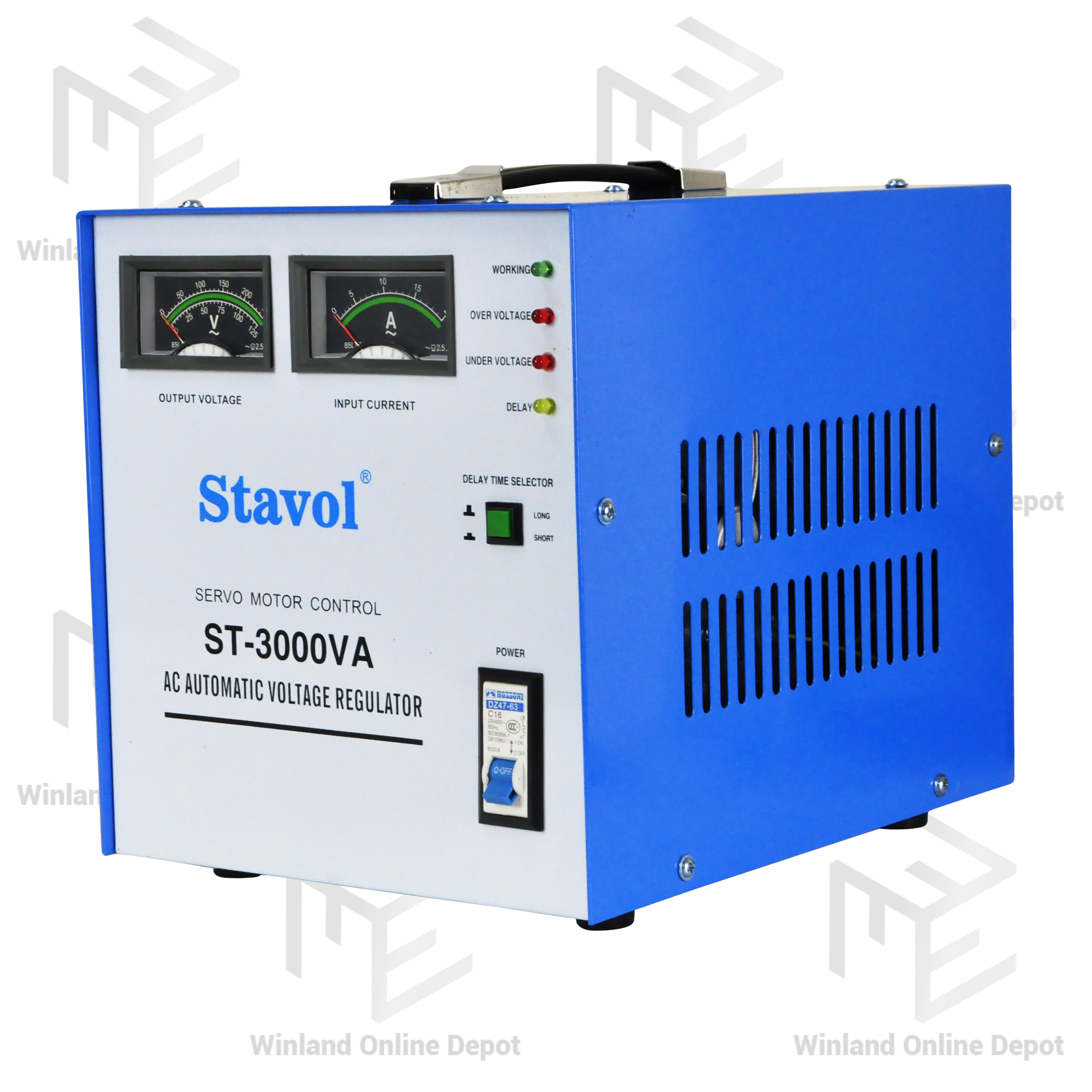 STAVOL by Winland ST-1000VA/SVC-3000VA Servo Motor Control Automatic