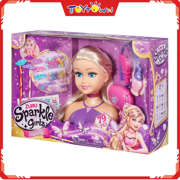 sparkle girlz styling head