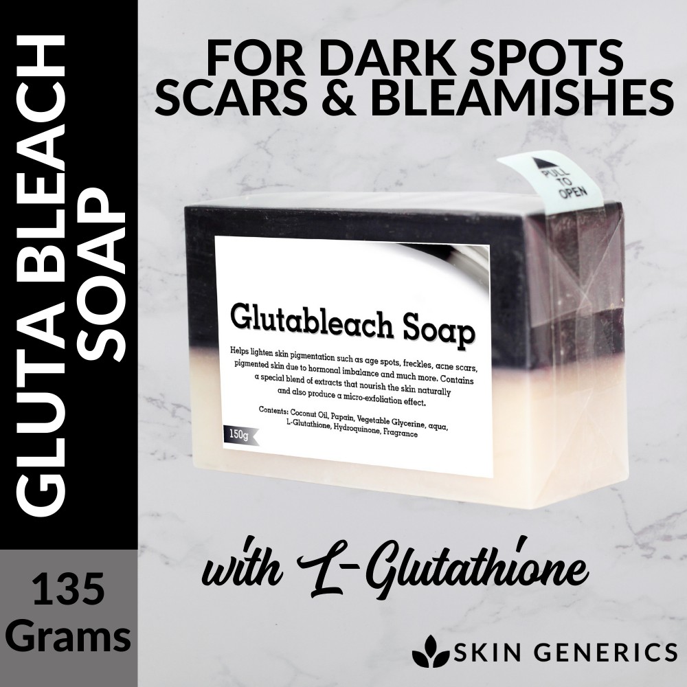 Whitening soap [10X GLUTATHIONE+BLEACHING] SKIN GENERICS Glutathione