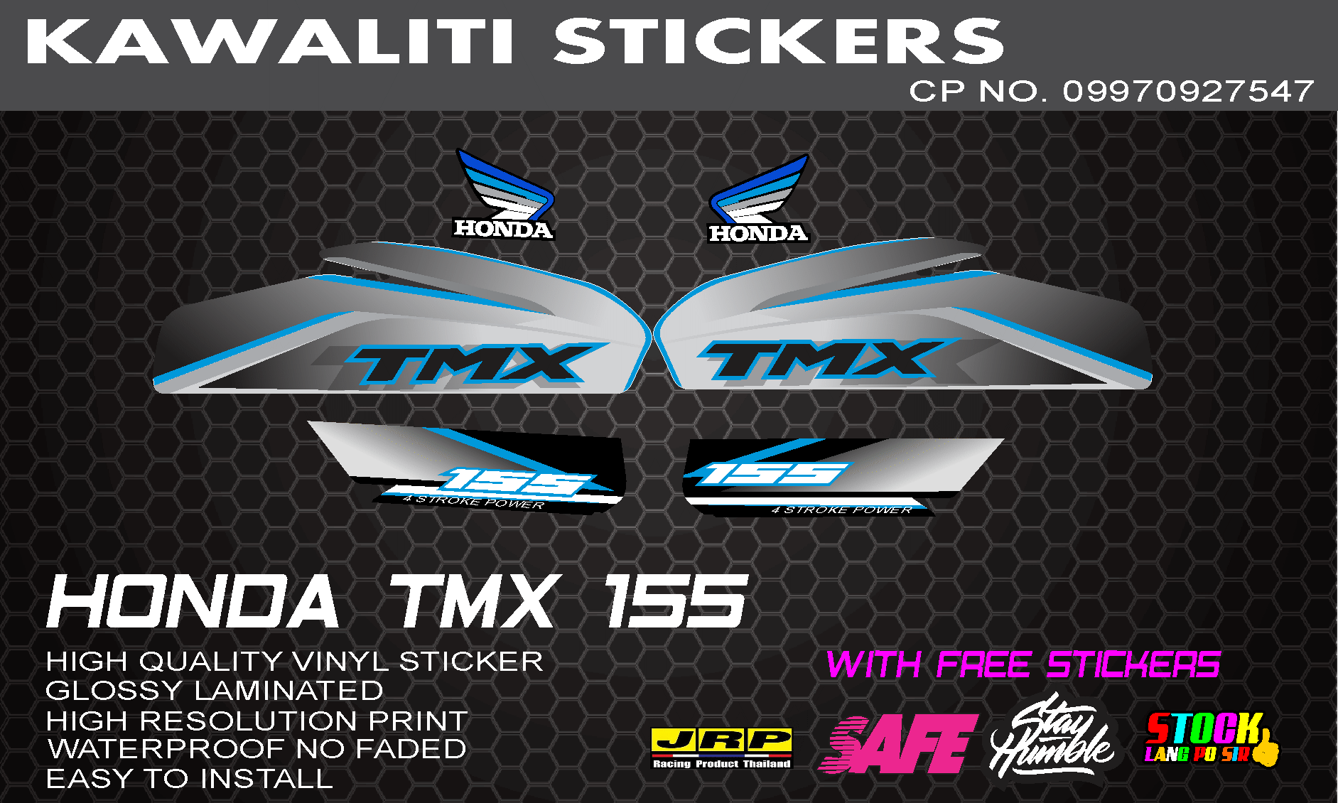 Honda TMX Sticker Decals | Lazada PH