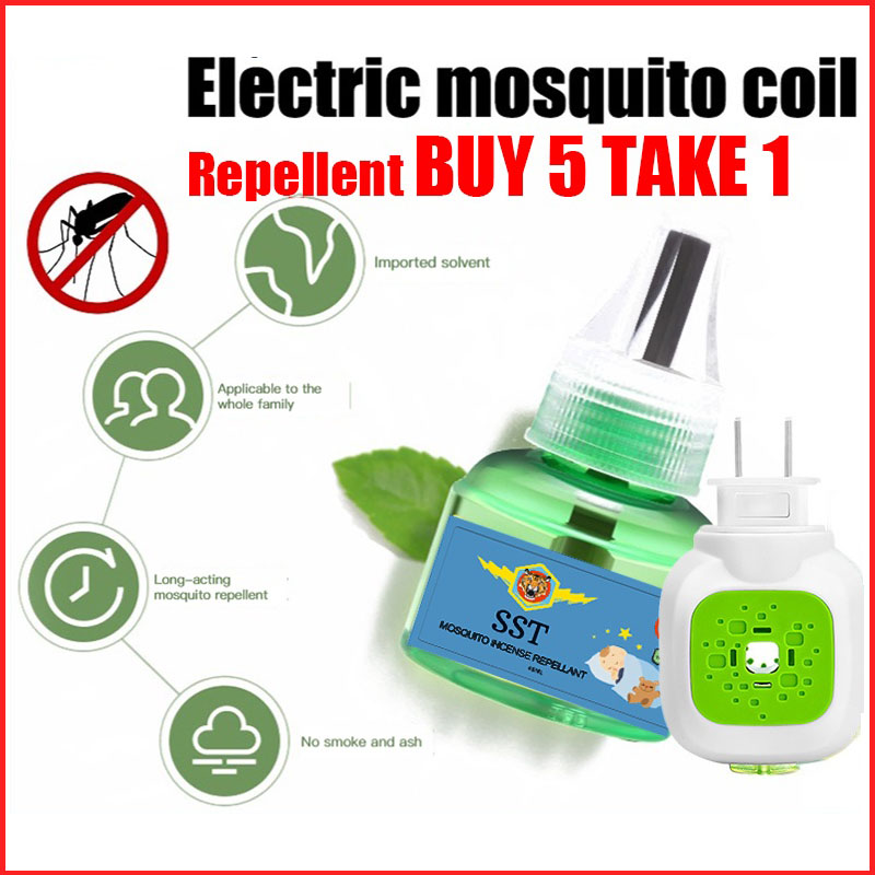 COD Electric Mosquito Coil Liquid Repellent Safety Odorless Gentle Non ...