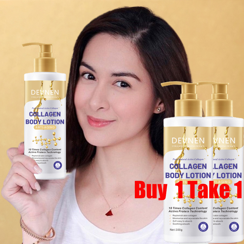 【BUY 1 TAKE 1】DEVNEN Collagen Body Lotion 300g Just 3 Days Effective ...