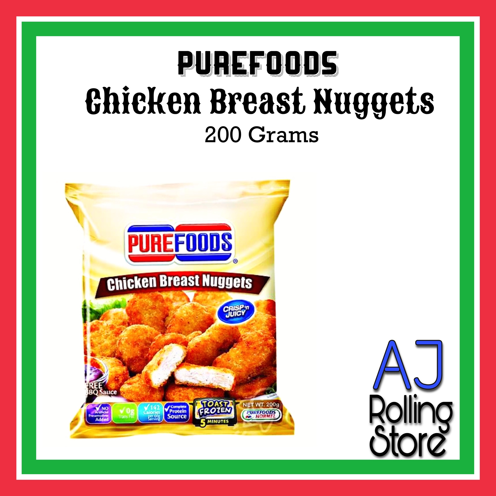 Purefoods Chicken Breast Nuggets 200g Pack Lazada PH