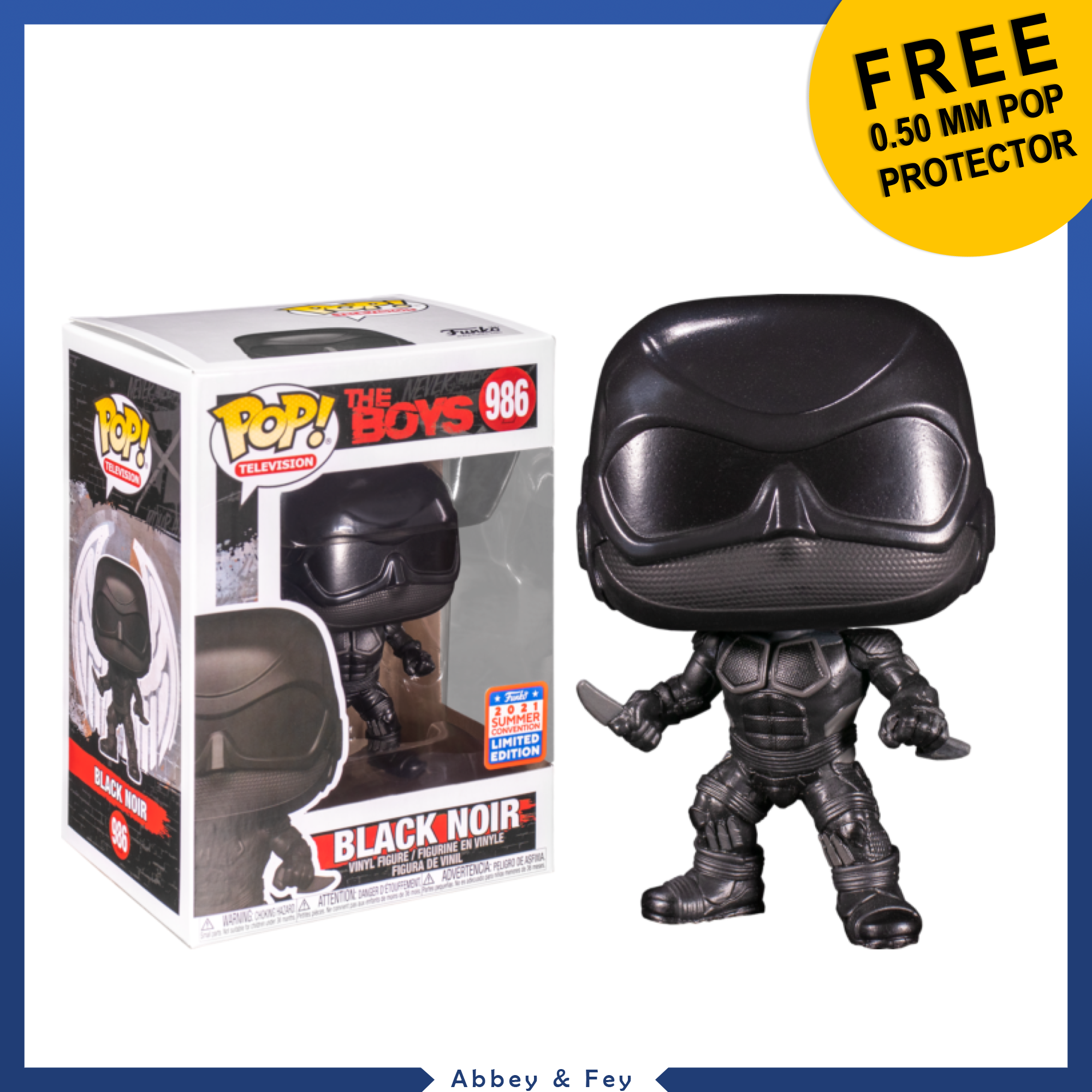 loop dette filosofisk Funko Pop TV The Boys BLACK NOIR 2021 Summer Convention Limited Edition  #986 (Free Protector) Sold by Abbey & Fey | Lazada PH