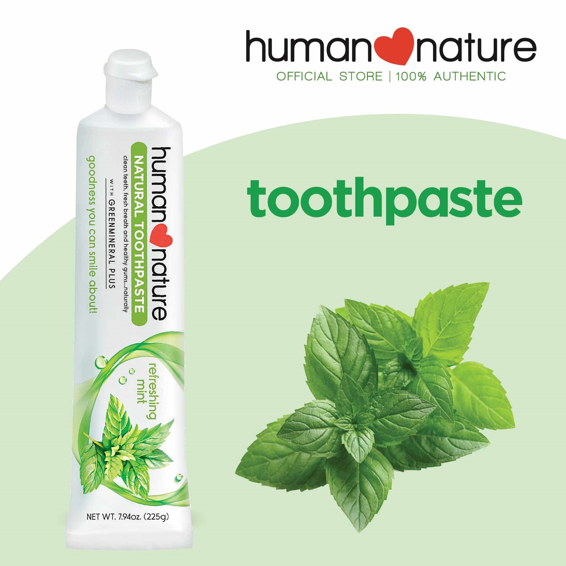 human nature toothpaste