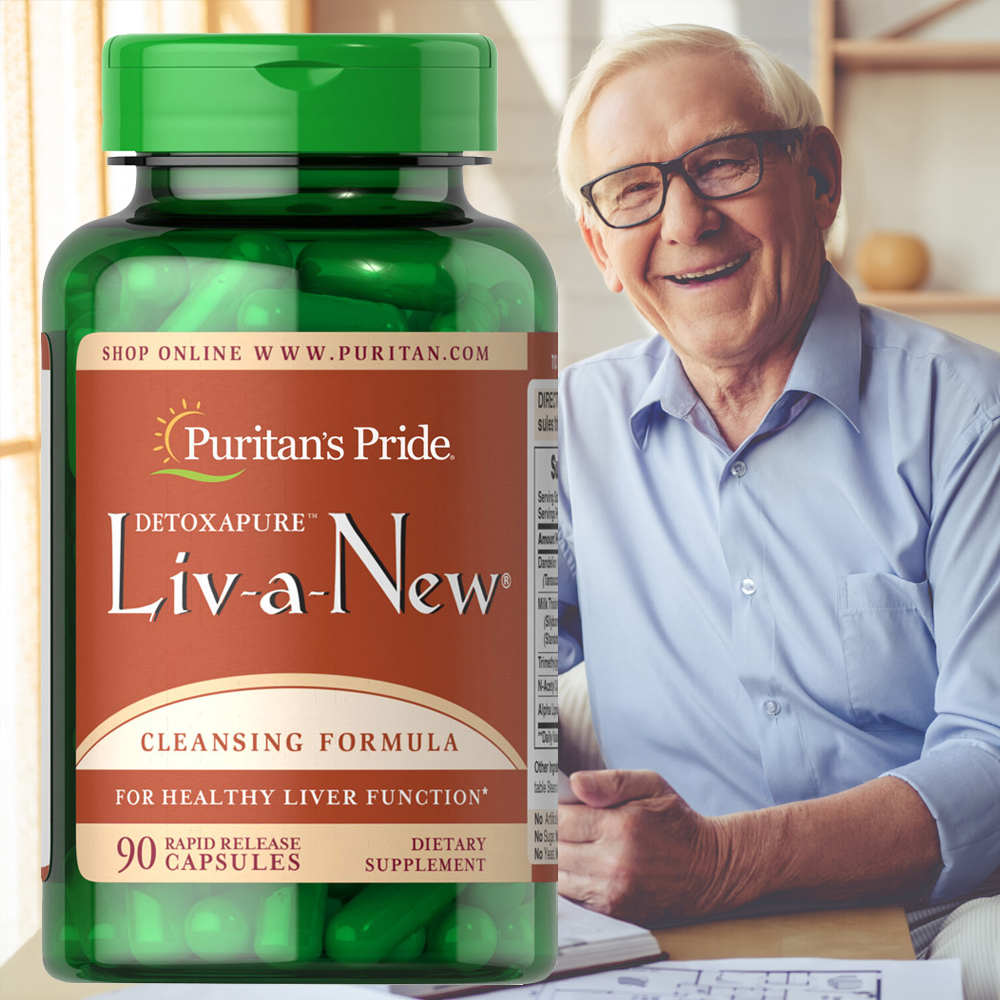 Puritan's Pride LivaNew® Liver Detox Supplement 90 capsules review and price