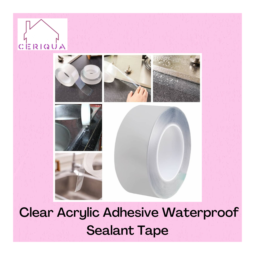 Clear Acrylic Adhesive Waterproof Sealant Tape Lazada PH
