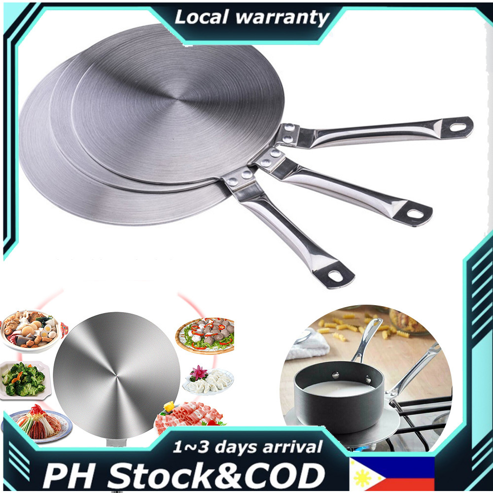 Practical Stainless Steel Induction Cooktop Converter, Heat Diffuser
