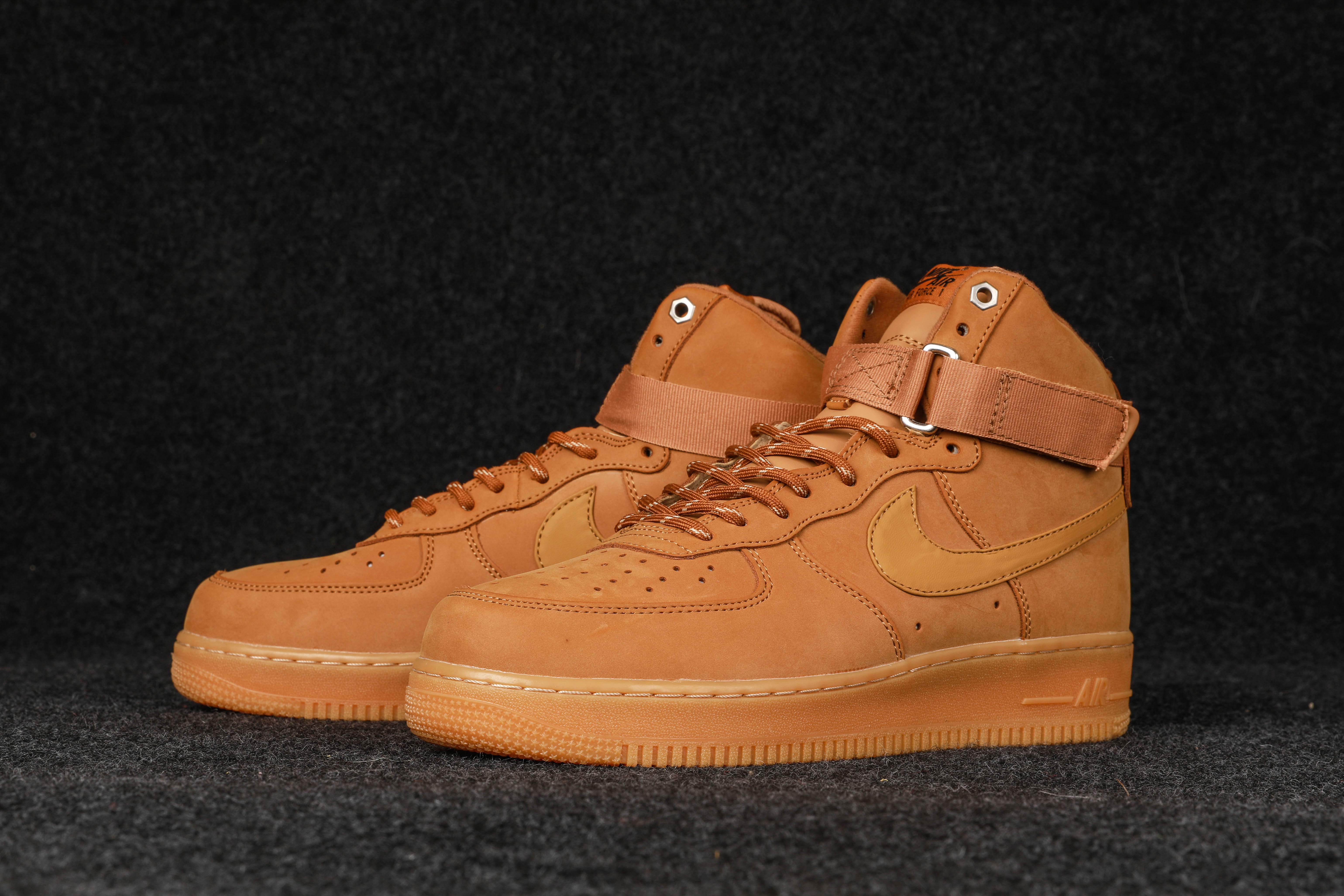 NIKE Air Force 1 `07 Air Force One High-Top Sneakers New Wheat Color  Gaobang | Lazada PH