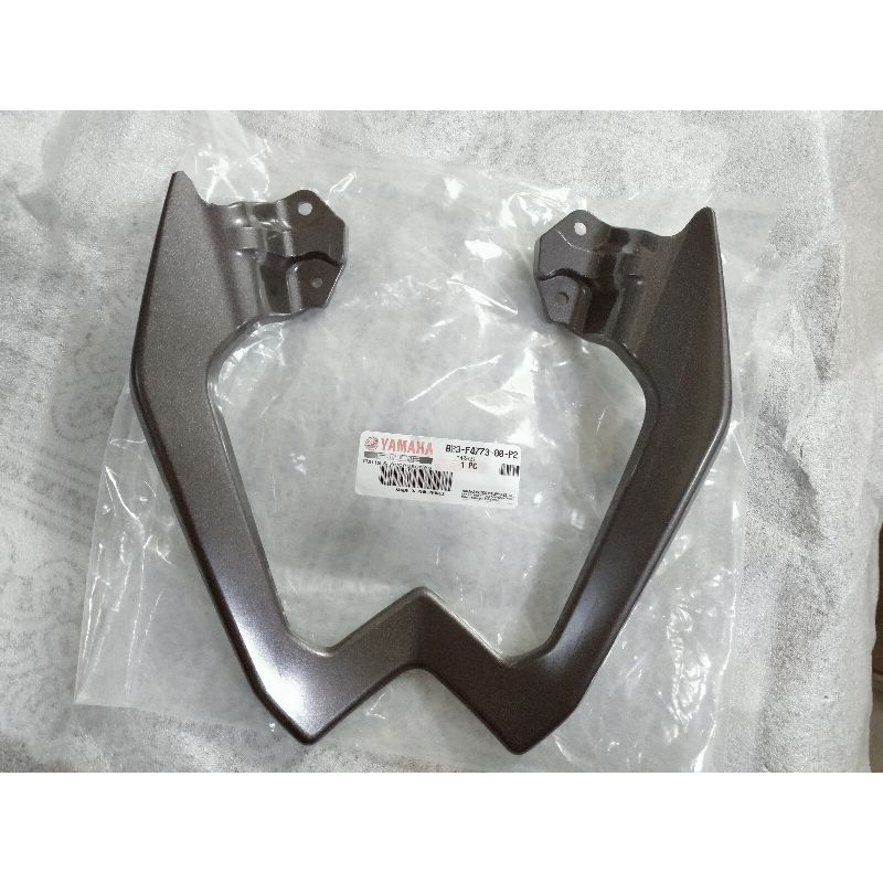 ORIGINAL YAMAHA GRAB BAR / HANDLE SEAT (DARK BLUISH GRAY METALLIC 8