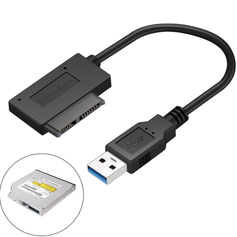 Notebook Optical Drive Cable Quick Data Transfer for Laptop Optical Drive CD/DVD ROM Slimline Drive